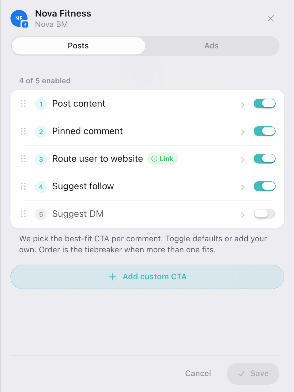 CTAs para Posts